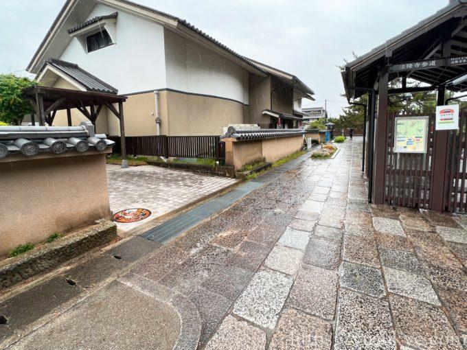 法隆寺参道・法隆寺観光駐車場