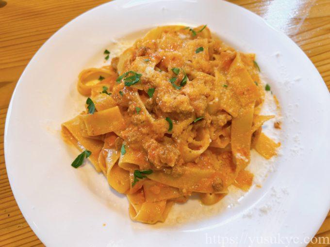 PIZZERIA LUNA E MARE(ピッツェリア ルーナ エ マーレ)のさくらポークのボロネーゼ