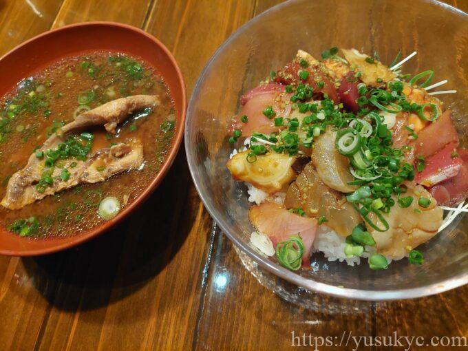 創作鮨ダイニングICHIZUSHIの海鮮漬け丼